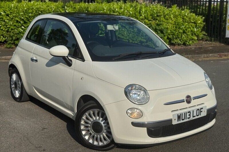 White Used 2013 Fiat 500 Lounge Hatchback | £3,500 (Fair price) - Image 1/1