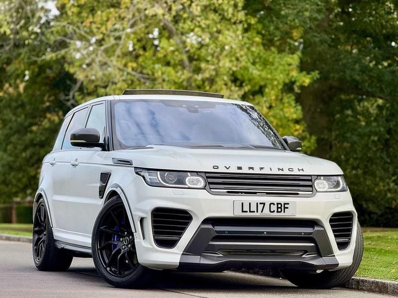 White Used 2017 Land Rover Range Rover Sport SVR SUV | £40,995 (Expensive) - Image 1/4