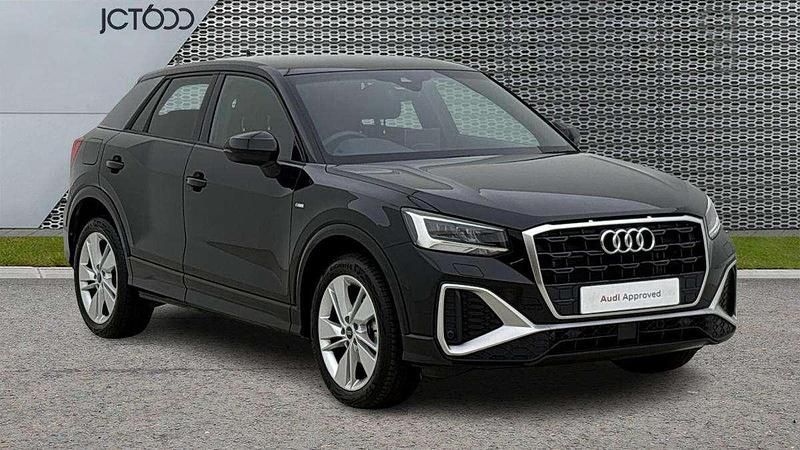 Black Used 2024 Audi Q2 S-Line SUV | £27,736 (A bit pricey) - Image 1/4