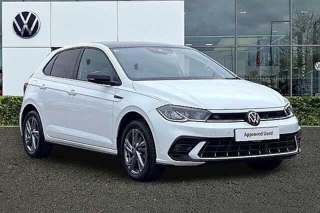White Used 2025 VW Polo R-line Hatchback | £22,495 (Fair price) - Image 1/4