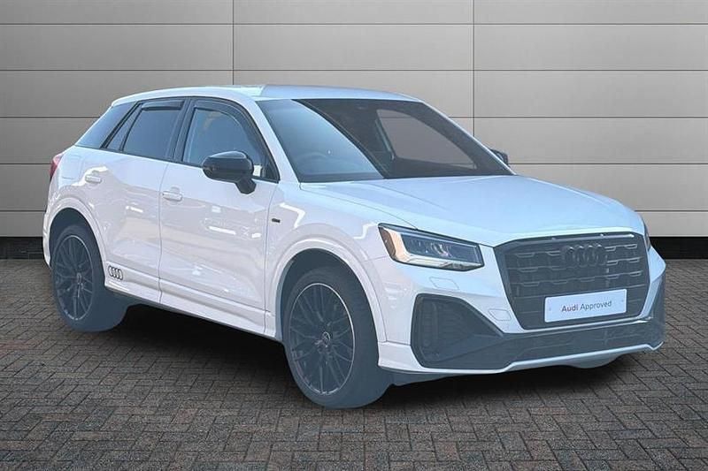 Used Audi Q2 Black Edition 150 HP (110 kW) 2024 Arkona white SUV