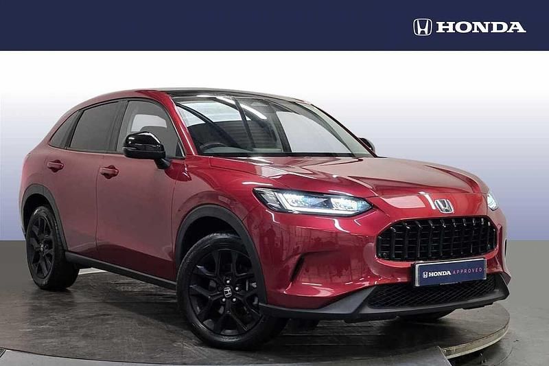 Radiant ruby red Used 2024 Honda ZR-V Elegance SUV | £23,965 (Fair price) - Image 1/4