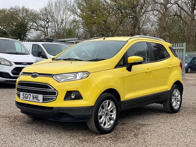 Used Ford Ecosport Zetec 112 HP (82 kW) 2017 Yellow SUV