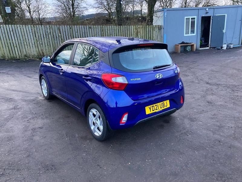 Used Hyundai i10 SE 2021 Blue Hatchback