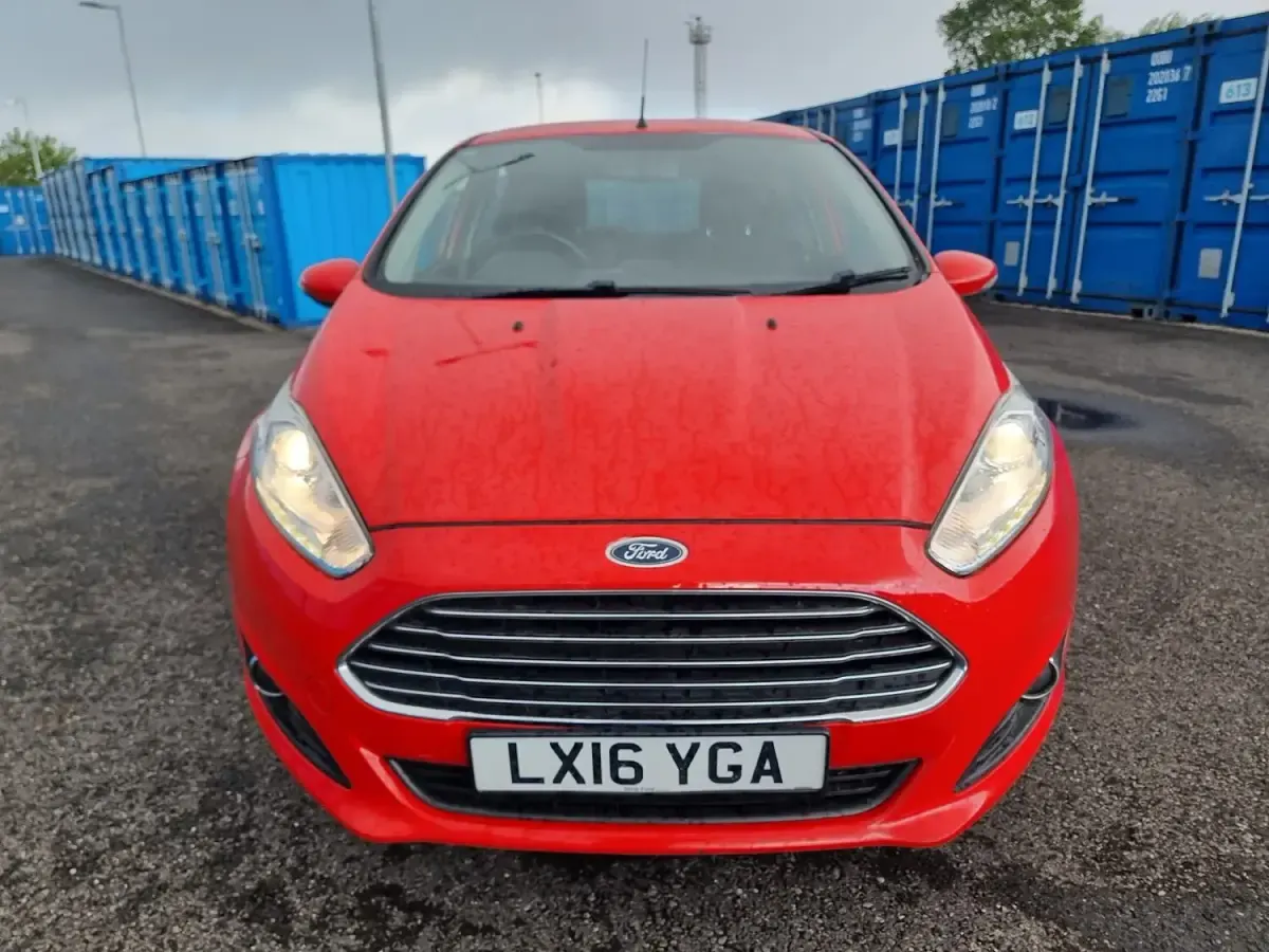Used Ford Fiesta Zetec 2016 Red Hatchback