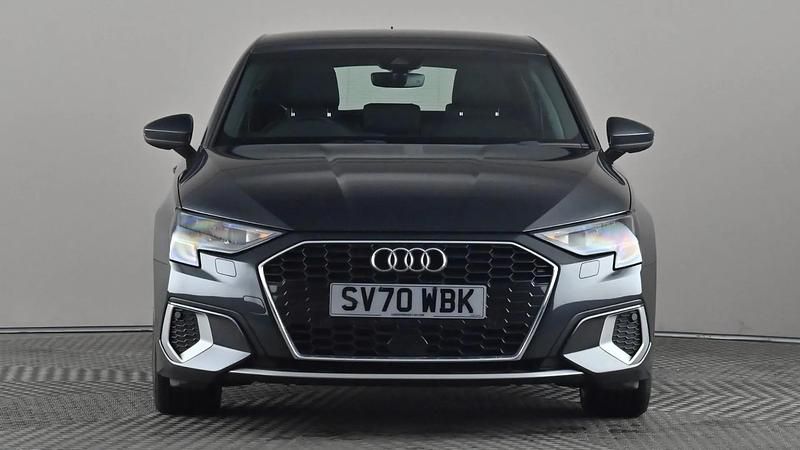 Begagnad Audi A3 Sport 150 HK (110 kW) 2020 Grå Sedan