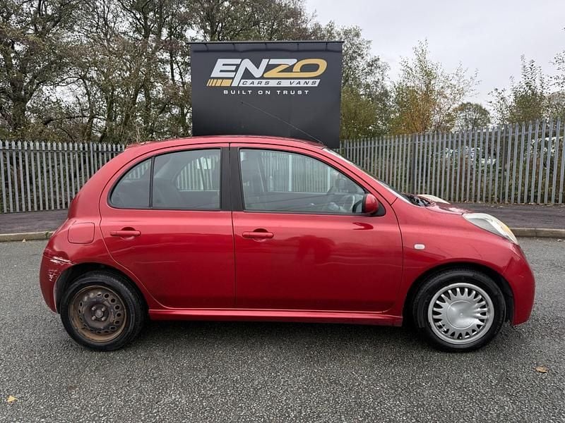 Used Nissan Micra Acenta 79 HP (58 kW) 2008 Red Hatchback