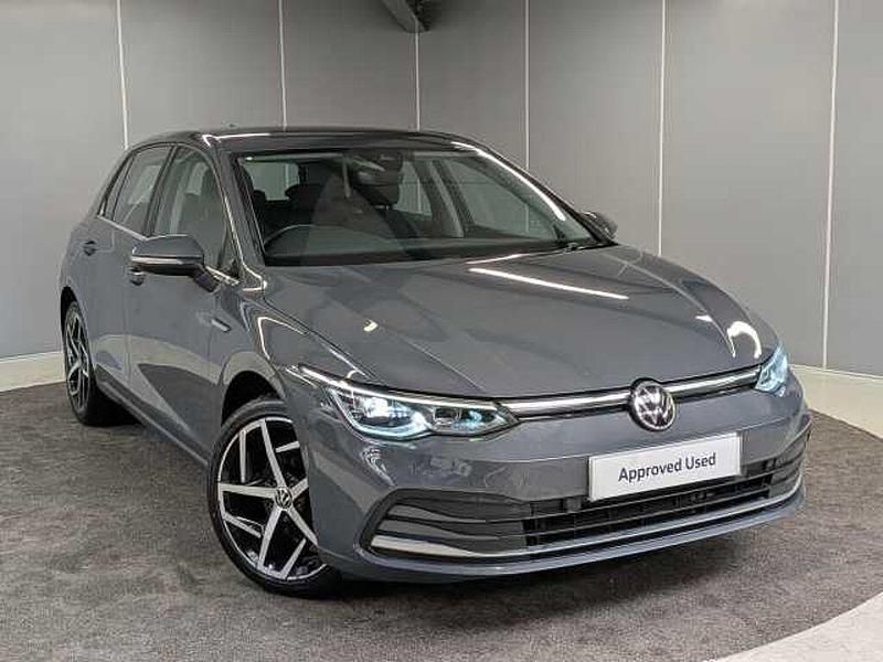 Used VW Golf VII Style 150 HP (110 kW) 2021 Grey Hatchback