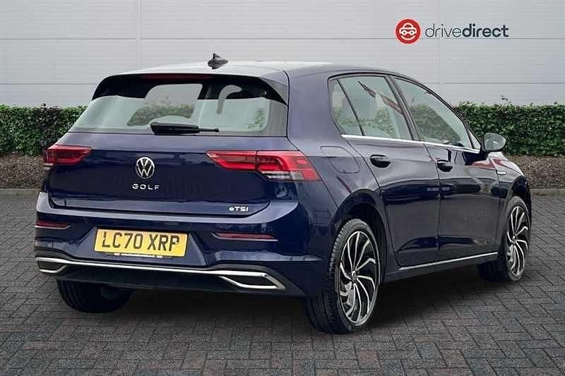 Used VW Golf VII Style 2020 Blue Hatchback