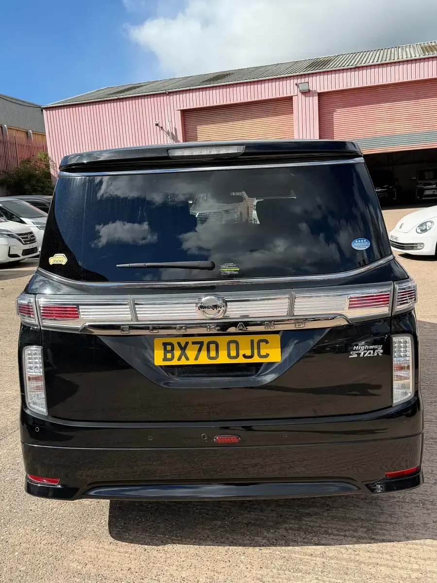 Used Nissan Elgrand Premium Edition 2020 Black MPV