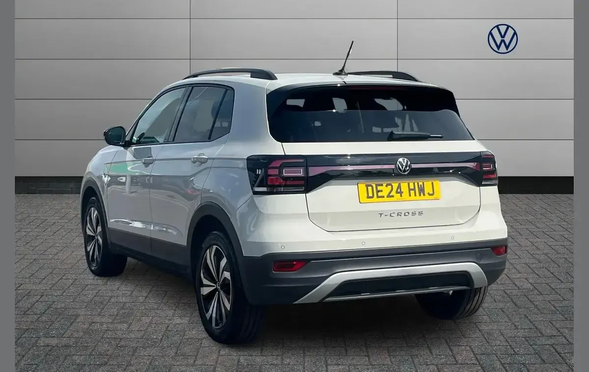 Used VW T-Cross Black Edition 115 HP (84 kW) 2024 Grey SUV
