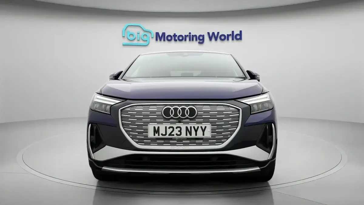 Used Audi Q4 Sportback e-tron S-Line 2023 Blue SUV