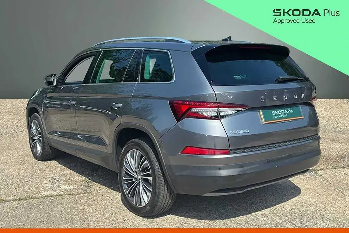 Used Skoda Kodiaq SE L Executive 110 HP (80 kW) 2023 Graphite grey metallic SUV