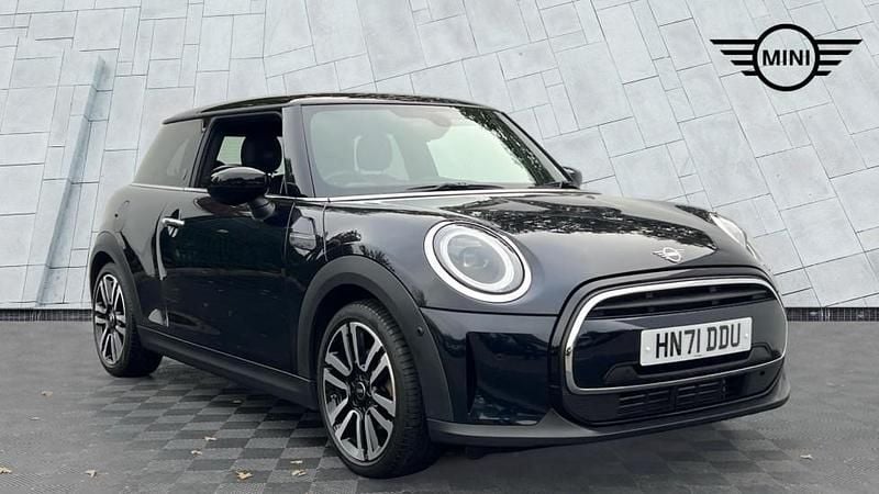 Black Used 2021 Mini Cooper Exclusive Hatchback | £21,492 (Expensive) - Image 1/4