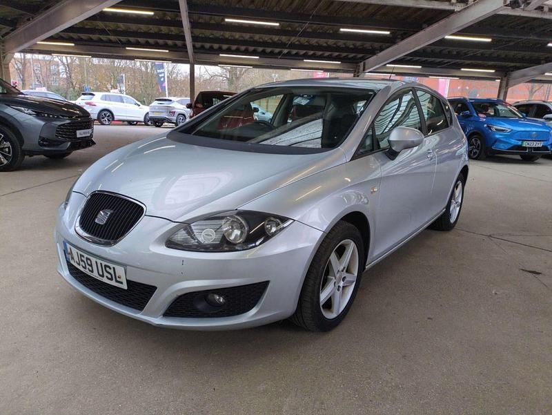 Used Seat Leon 90 HP (66 kW) 2009 Grey Hatchback