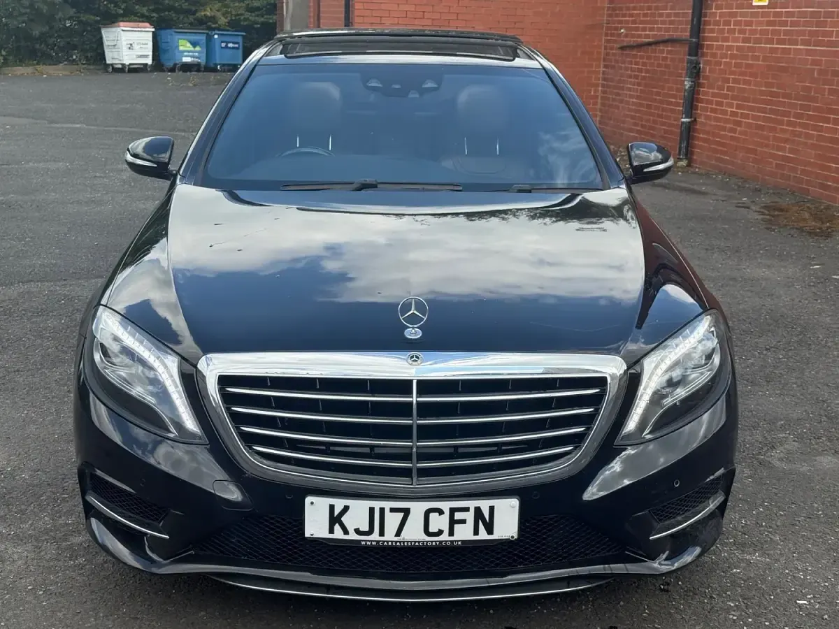 Used Mercedes S350 AMG line 2017 Black Sedan