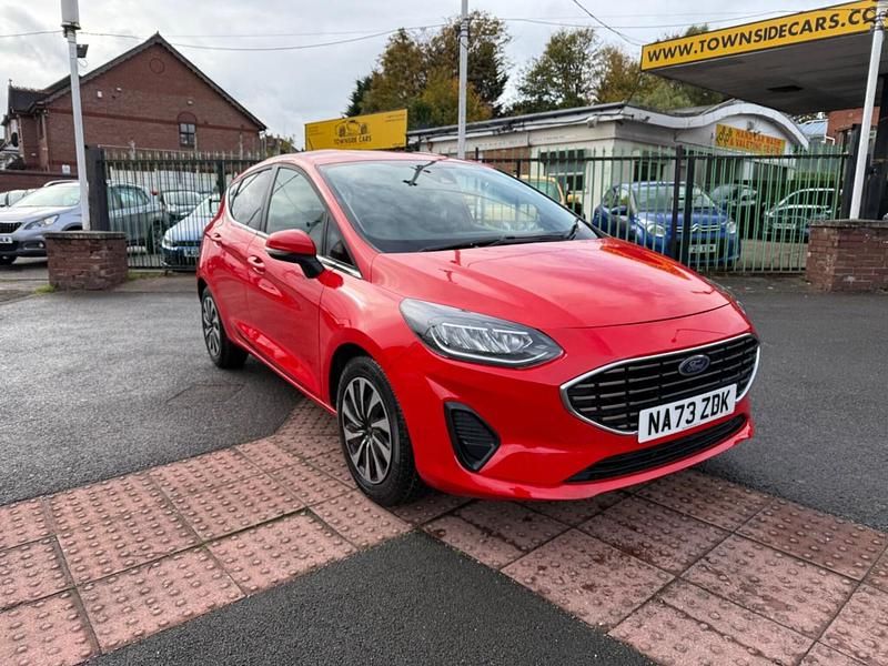 Used Ford Fiesta Titanium 2023 Red Hatchback
