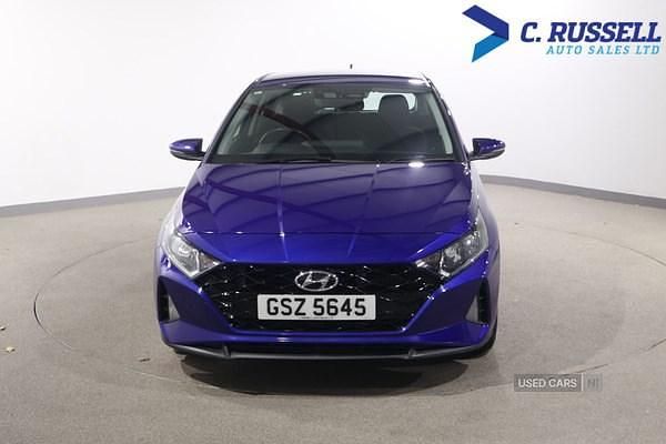 Used Hyundai i20 SE 100 HP (73 kW) 2022 Blue Hatchback