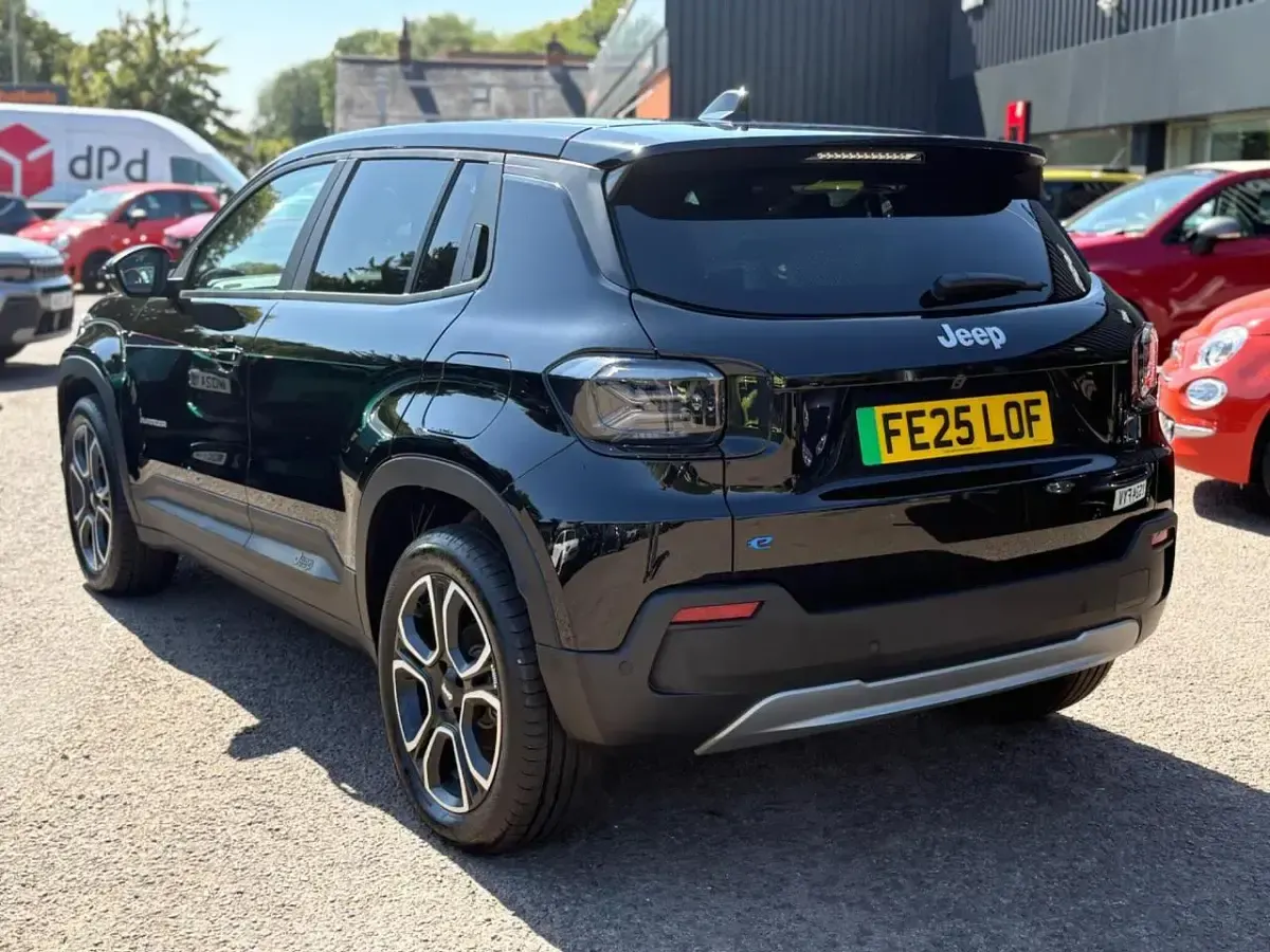 Used Jeep Avenger EV Summit 113 kW (154 HP) 2025 Black SUV