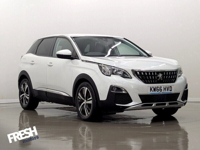 White Used 2017 Peugeot 3008 Allure Hatchback | £10,290 (A bit pricey) - Image 1/4