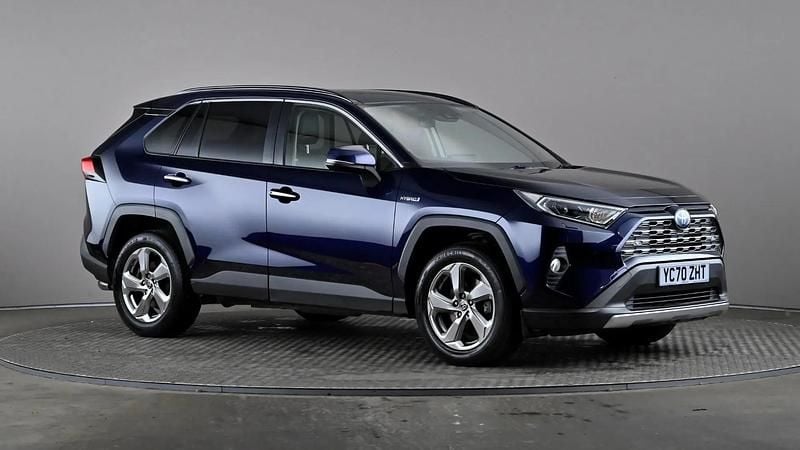Blue Used 2020 Toyota RAV4 Hybrid SUV | £22,988 (A bit pricey) - Image 1/4