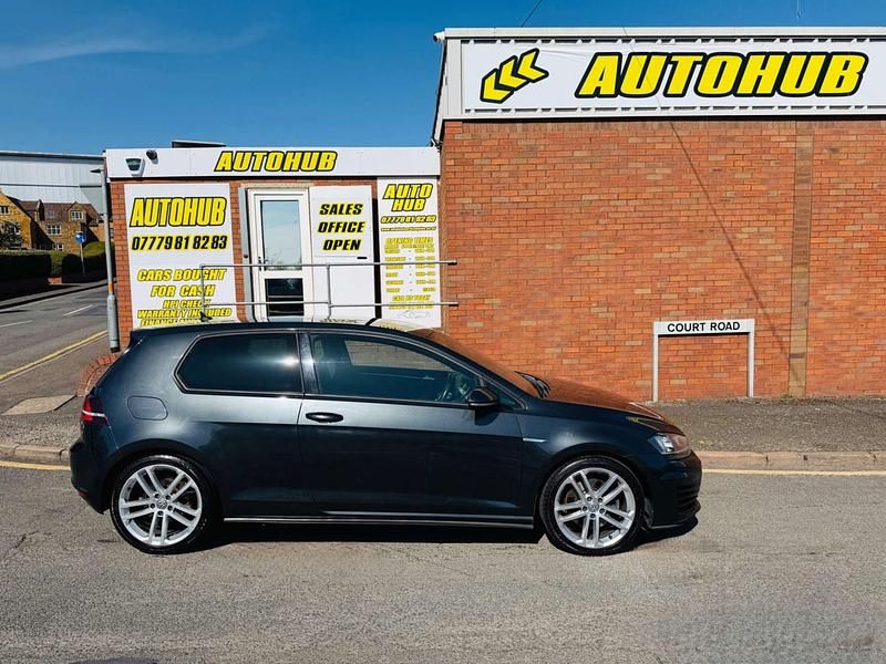 Begagnad VW Golf VII GTD 2016 Grå Halvkombi