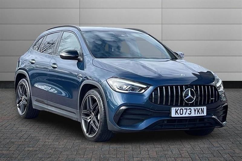 Used Mercedes GLA35 AMG Premium 306 HP (225 kW) 2024 Spectral blue SUV