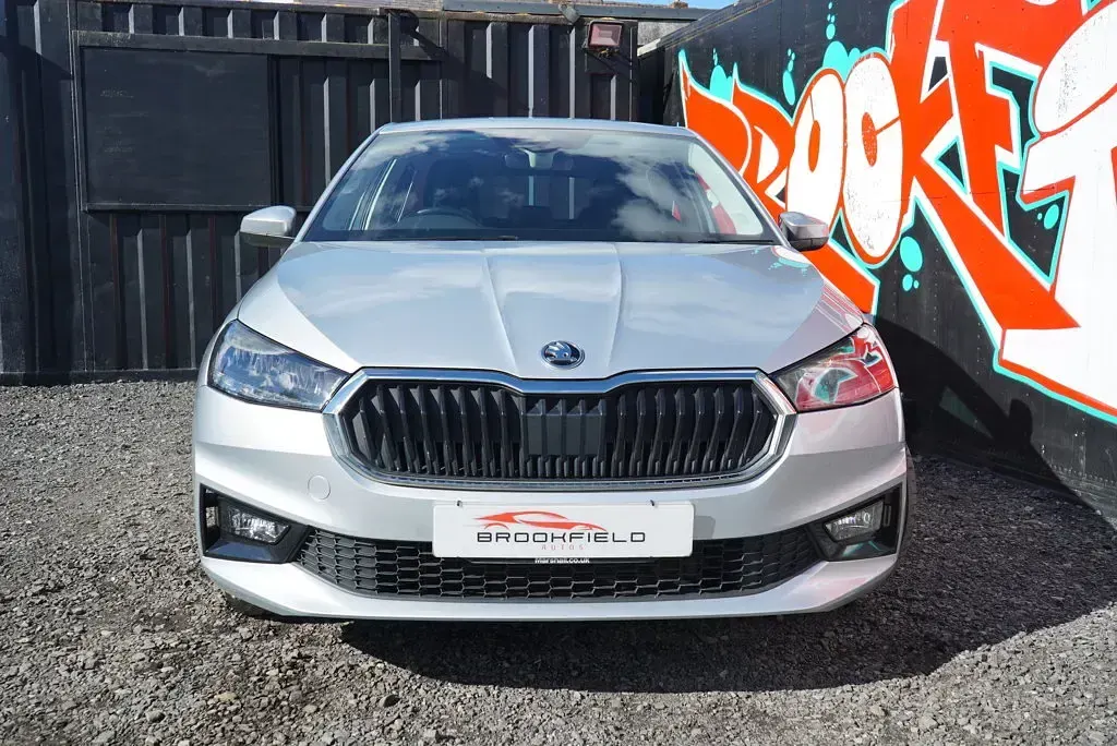 Used Skoda Fabia SE L 110 HP (80 kW) 2023 Silver Hatchback