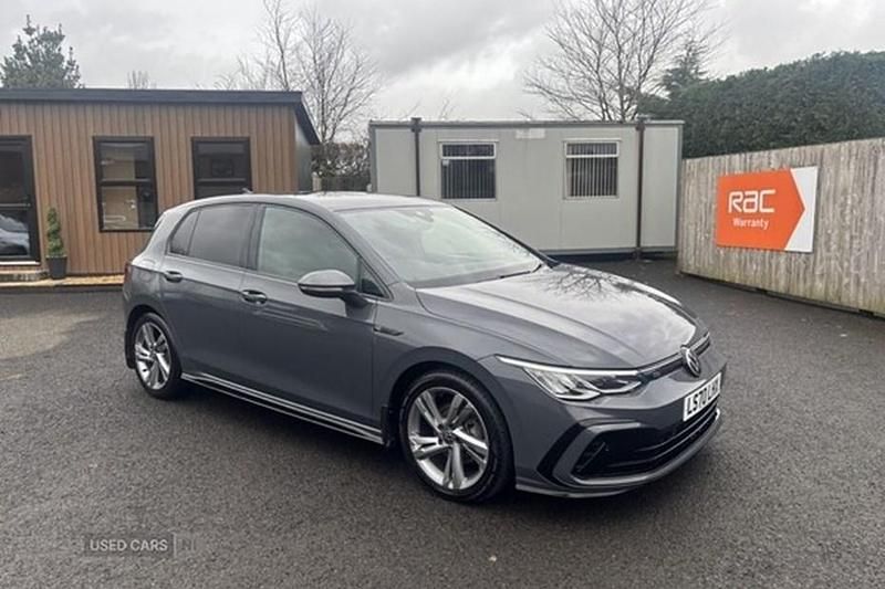Used VW Golf VII R-line 150 HP (110 kW) 2020 Grey Hatchback