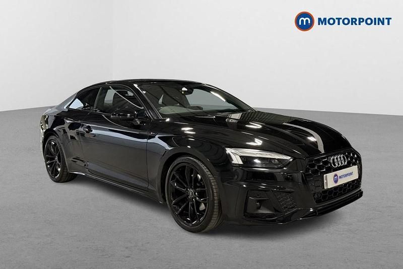 Black Used 2021 Audi A5 S-Line Coupe | £21,249 (Super price) - Image 1/4