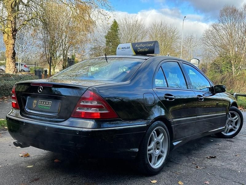 Used Mercedes C32 AMG AMG 2002 Black Sedan