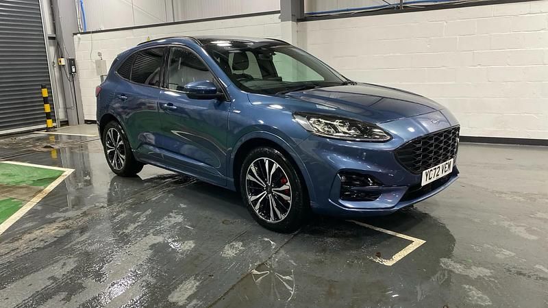 Blue Used 2022 Ford Kuga ST-Line X SUV | £17,998 (Fair price) - Image 1/4