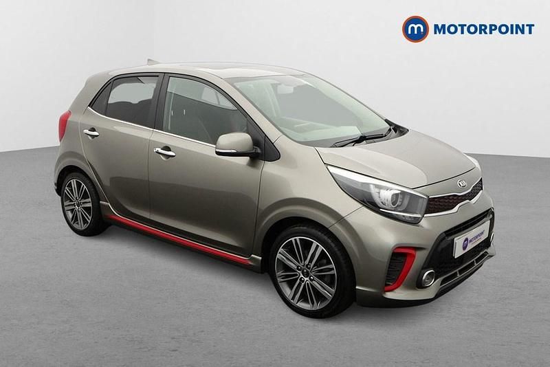 Silver Used 2018 Kia Picanto GT-Line S Hatchback | £8,949 (Fair price) - Image 1/4