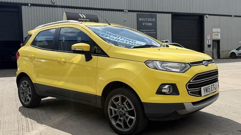 Usado Ford Ecosport Titanium 125 HP (91 kW) 2015 Amarelo SUV