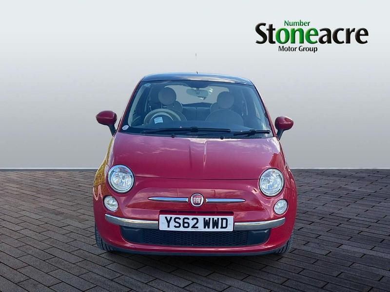 Used Fiat 500 Lounge 69 HP (50 kW) 2013 Red Hatchback