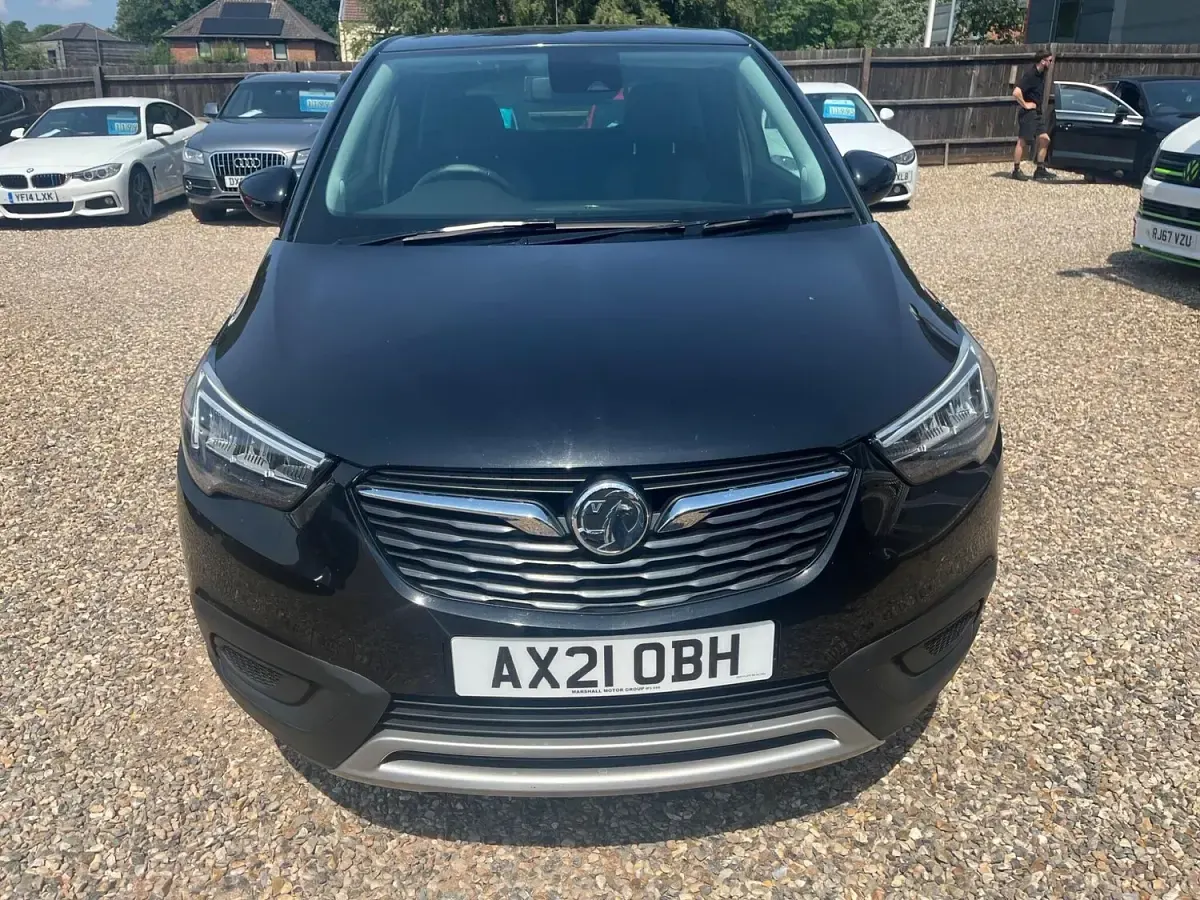 Used Vauxhall Crossland X S 102 HP (75 kW) 2021 Black SUV