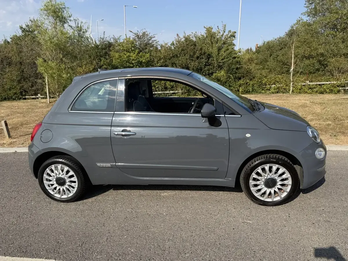 Used Fiat 500 Lounge 69 HP (50 kW) 2015 Grey Hatchback