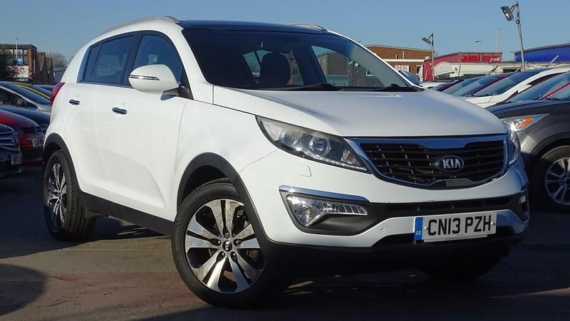 Used Kia Sportage 115 HP (84 kW) 2013 White SUV