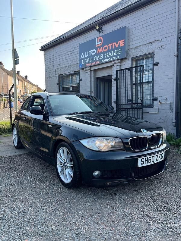 Black Used 2010 BMW 118 Coupé M Sport Coupe | £2,250 (Good price) - Image 1/4