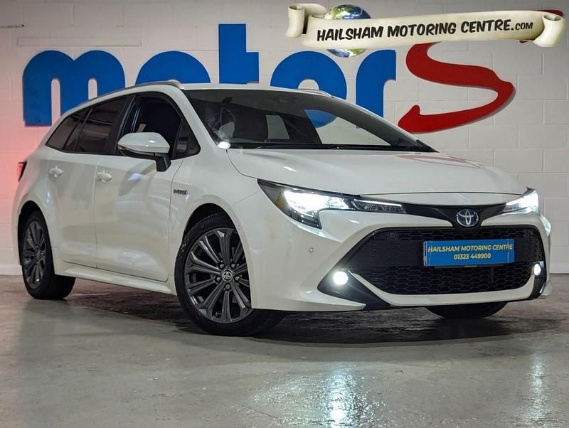 White Used 2020 Toyota Corolla Design Estate | £15,850 (A bit pricey) - Image 1/3