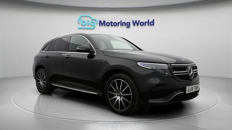 Black Used 2020 Mercedes EQC400 AMG line SUV | £19,200 (Good price) - Image 1/4