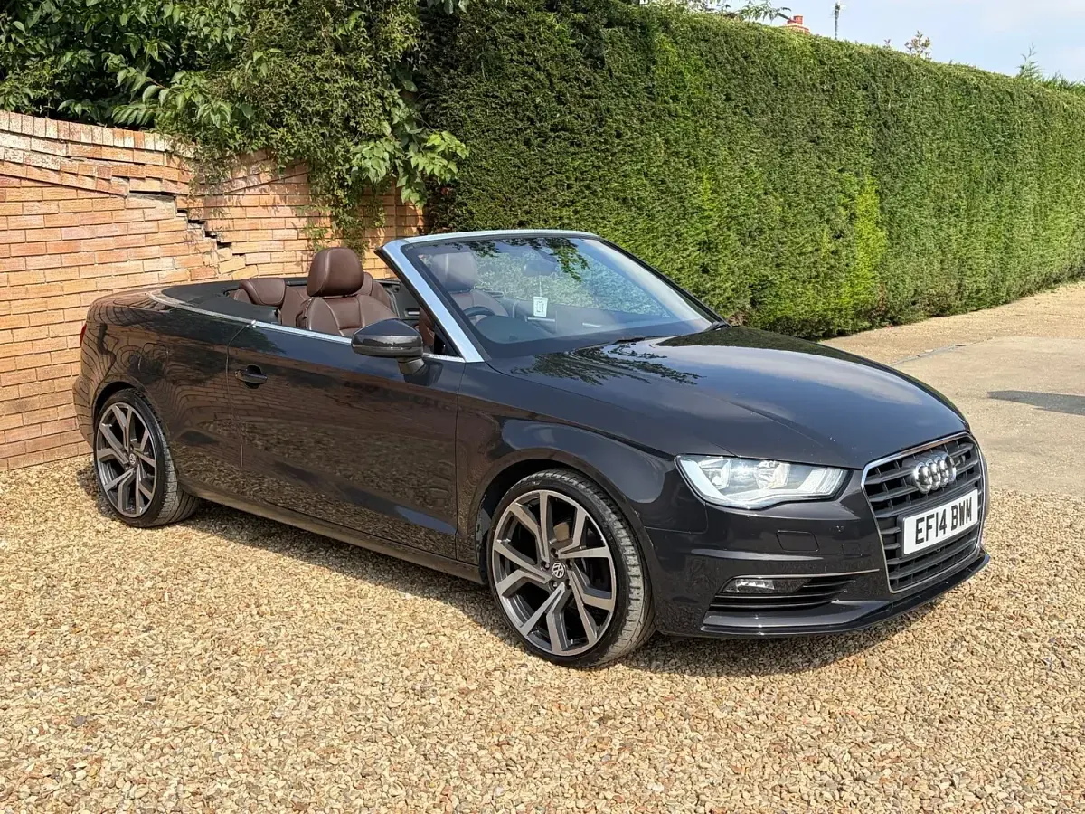 Used Audi A3 Cabriolet Sport 2014 Brown Cabriolet