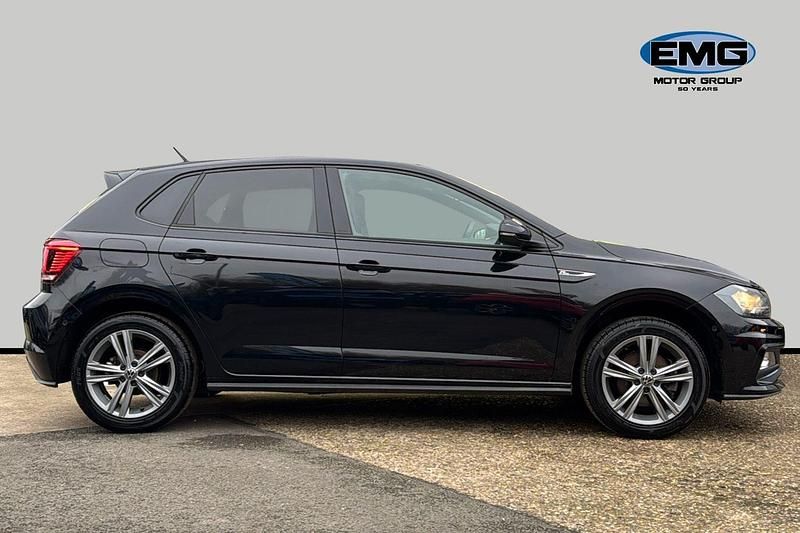 Used VW Polo R-line 110 HP (80 kW) 2021 Black Hatchback