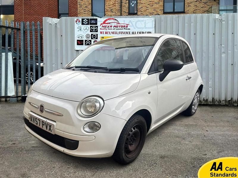 Used Fiat 500 Pop 69 HP (50 kW) 2008 White Hatchback