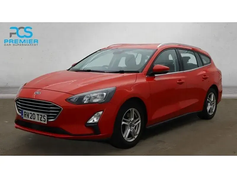 Used Ford Focus Zetec 2020 Red Estate