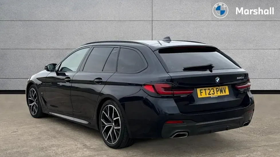 Used BMW 520 M Sport 190 HP (139 kW) 2023 Carbon black Sedan