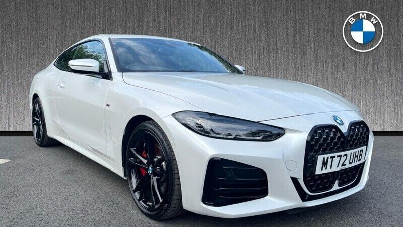 White Used 2022 BMW M440 Comfort Edition Sedan | £41,499 (Fair price) - Image 1/4