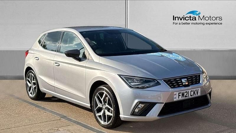 Silver Used 2021 Seat Ibiza XCELLENCE Hatchback | £11,850 (Good price) - Image 1/4