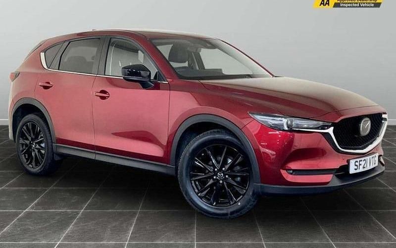 Red Used 2021 Mazda CX-5 Edition SUV | £16,395 (Good price) - Image 1/2