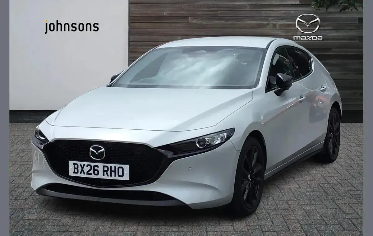 Used Mazda 3 Homura-Line 138 HP (101 kW) 2026 White Hatchback